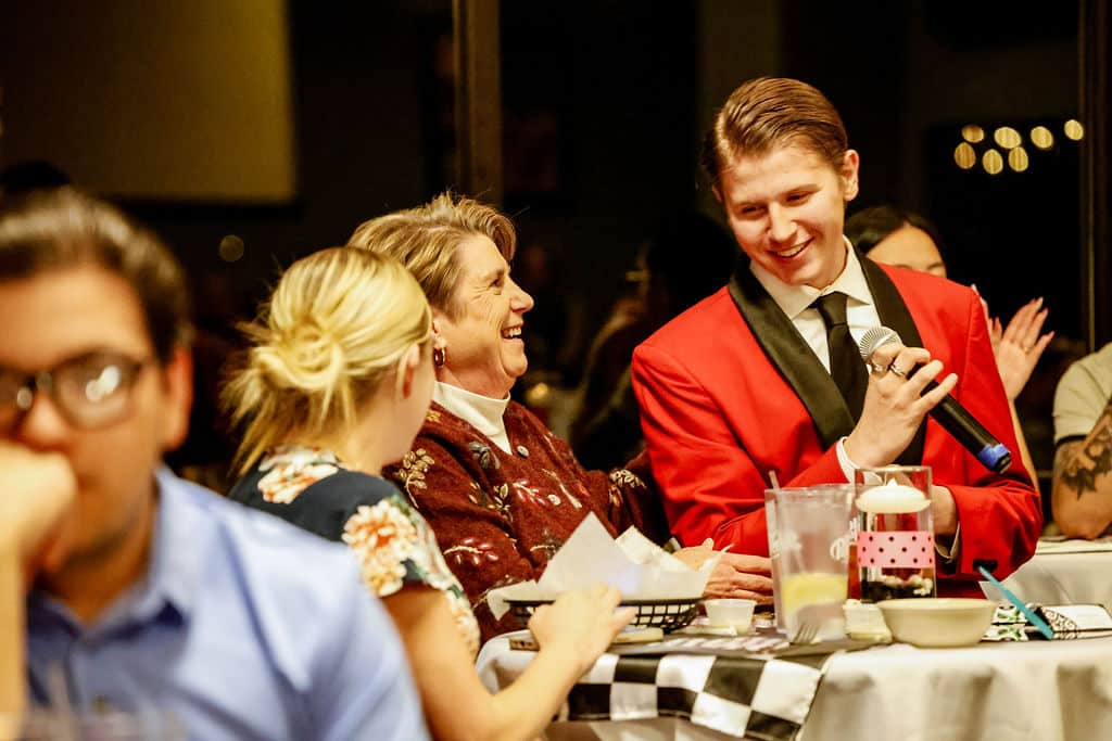 Konnie Martin, SLV Health CEO enjoying a performance